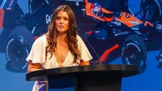 Danica Patrick at the 2018 Indy 500 Victory Celebration [upl. by Mcclenaghan]