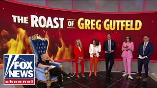 The Five roasts Greg Gutfeld in an epic birthday bash [upl. by Attenaz687]