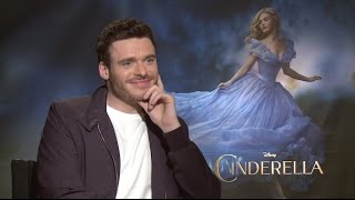 CINDERELLA Interview Richard Madden [upl. by Rotce18]