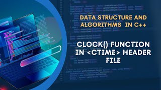 Clock function of ctime header file in C language  cpp programing [upl. by Akkinahs]