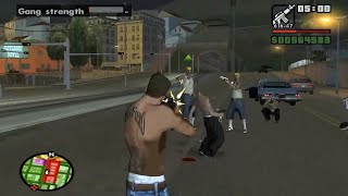 Gangwar GTA San Andreas part4 [upl. by Repohtsirhc]