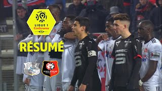 Amiens SC  Stade Rennais FC 02  Résumé  ASC  SRFC  201718 [upl. by Bogosian]