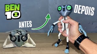 COMO FAZER O MASSA CINZENTA TAMANHO REAL BEN 10 CUSTOMIZAÇÃO [upl. by Walburga]