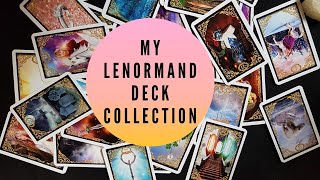 MY LENORMAND COLLECTION [upl. by Ylrac414]