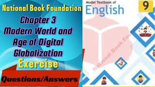 English 9 Ch 3 Modern Word and Digital Globalization Exercise QuestionsAnswers NBF 2024 [upl. by Enived26]