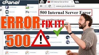 How to Fix 500 Internal Server error Step by Step ☑️ [upl. by Saixela]