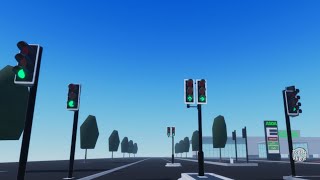 Roblox Microsense LED amp Peek TLED V2 Traffic Lights  Asda Castlewick Area [upl. by Carbo]