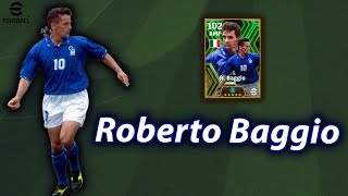 รีวิว R Baggio ร่างใหม่สุดเทพ เลี้ยงบอลเหนือชั้น  eFootball Mobile [upl. by Nathanial]