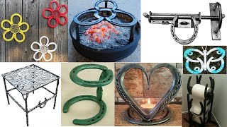 horseshoe project ideas 2 horseshoe craft ideas 2 horseshoe welding project ideas for beginners 2 [upl. by Notsyrb]