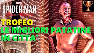 quotSTATUA DI STAN LEE E TROFEO LE MIGLIORE PATATINE IN CITTAquot SPIDER MAN MILES MORALES PS4 [upl. by Akkinahs196]