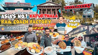 Punjab Tour Ep13  Rail Coach Factory Kapurthala  Punjab Street Food Kapurthala Punjab [upl. by Leandro]