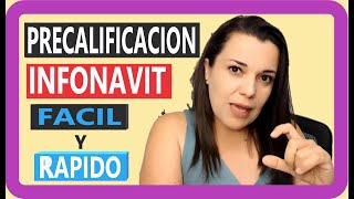 Precalificacion INFONAVIT Facil y rapido 2022 [upl. by Sukul]