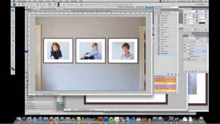 How to Creat Client Wall Displays in Photoshop [upl. by Waiter]