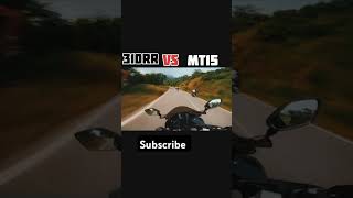 Apache 310RR vs MT15 youtubeshorts youtube ytshorts xpulseimran [upl. by Elbas]