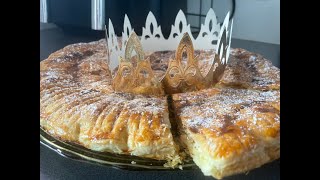 Recette Galette des rois à la Frangipane facile à faire chez soi 🙌👌 [upl. by Goldenberg]