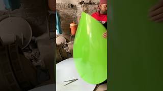 How to Signal Receiver Dish Making Process  Color of Green satellite dish receiver signal dish [upl. by Elleinaj]