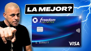 Tarjeta Chase Freedom Unlimited Mejor Tarjeta de Crédito Chase [upl. by Alleoj]