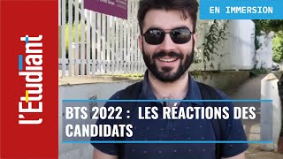 BTS  quotJy suis allé au talentquot la réaction des candidats après les épreuves [upl. by Sayre]