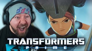 APEX ARMOR MIKO FIRST TIME WATCHING  Transformers Prime Season 3 Episode 6 REACTION [upl. by Eisor]