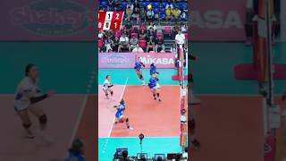 YSA NISPEROS OUTSMARTING FEU’s DEFENSE ateneo volleyball haikyuu shakeyssuperleague [upl. by Bedad]