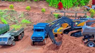 Excavator for Children Truck Tunes for Kids Twenty Trucks Channel [upl. by Deena]