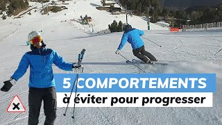 Ski  5 comportements à éviter pour progresser façon Labo du skieur [upl. by Idelle70]