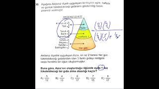 1 SORU 1 NET OLASILIK 345 YAYINLARI İLK PROVA tyt yks matematik yks2025 olasılık 345 maths [upl. by Onimixam]