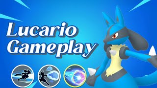 Lucario Extreme Speed Gameplay Pokemon Unite [upl. by Pincas]