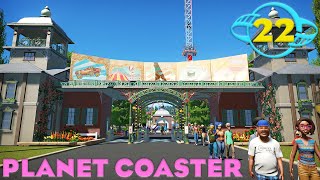 Planet Coaster  Ep 22  NEW Themed Zone [upl. by Malory]