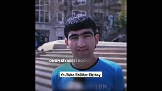 Şəhərdə Elçibəy haqqında sorğu🇦🇿Shortselçibəyazərbaycandemokrataxcmilyətçitürkçüazadlıqedit [upl. by Ynnel]