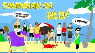 TINAMAAN SA ULO  Otlog Animation Part 3 Alexnimation  Pinoy Animation [upl. by Airasor671]