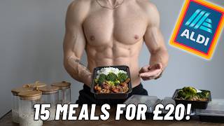 Simple High Protein Meal Prep on a Budget Breakfast Lunch amp Dinner under £20 [upl. by Arly]