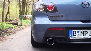 Mazdaspeed 3 CorkSport Turbo Back Exhaust System [upl. by Kruger]