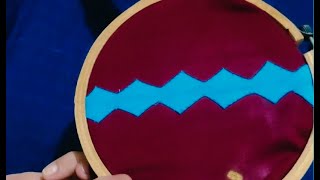 Basic Applique Work Tutorial for Beginners  Applic Work Aplic Work  Step by Step Guide [upl. by Ja644]