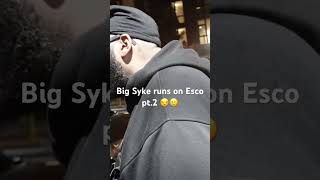 Big Syke runs on Esco pt2 😭😂😒 explorepage dmv funny comedy [upl. by Hillery126]