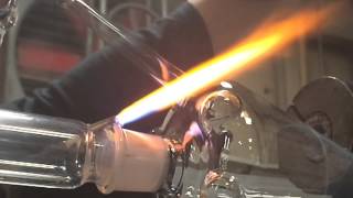 Scientific Glassblowing  Fabrication of an Erlenmeyer Flask [upl. by Naivad595]