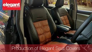 Car Seat Covers Online  Nappa Leather Seat Cover  Production of Car Seat Cover Brands in India [upl. by Wade]