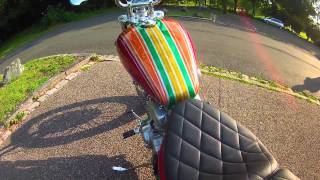 Honda VT 600 Old School Chopper by Kellerharrer Customs [upl. by Drucill]