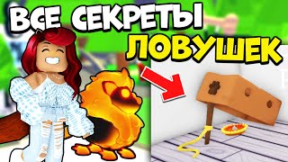 ЛОВУШКИ в Адопт Ми Все ЛАЙФХАКИ и СЕКРЕТЫ Как Поймать Петов в Adopt Me Lures Roblox [upl. by Bobbie]