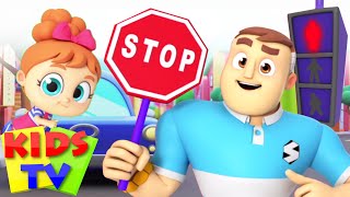 Traffic Safety Song  Super Supremes  Kids Songs amp Nursery Rhymes [upl. by Edgell]