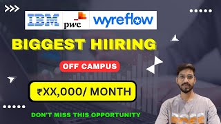 Biggest Mass Hiring 😱 OffCampus Drive  Batch 2025 amp Other  Apply now🔥 [upl. by Ray290]