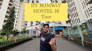 IIT BOMBAY HOSTEL 16 TOUR  FRESHER HOSTEL IIT BOMBAY  IIT HOSTEL ROOMS iitbombay iitbombayhostel [upl. by Ayimat]