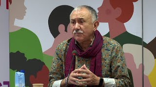 Álvarez UGT pide una Ley de Negociación Colectiva y defiende caja única de pensiones [upl. by Umberto]