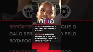 Deyverson PROVOCOU o Botafogo após a confusão no Independência shorts [upl. by Neleb]