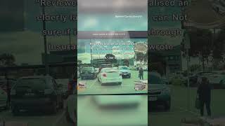 Tesla Car Cam Catches Woman Vandalising Vehicle in Parking Lot [upl. by Kathi165]