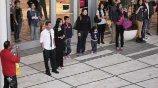 Avineshs Flash Mob Proposal OFFICIAL VIDEO [upl. by Iniffit]