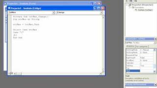 VideotutorialSelect Case Visual Basic 6 [upl. by Mittel]