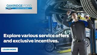 Service Offer  Oakridge Ford [upl. by Aramenta625]