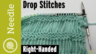 How to Knit Drop Stitch Pattern [upl. by Sexton]