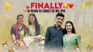 Finally Aj Nishu ki Family se mil gya mai🥰❤️ [upl. by Nilecoj]